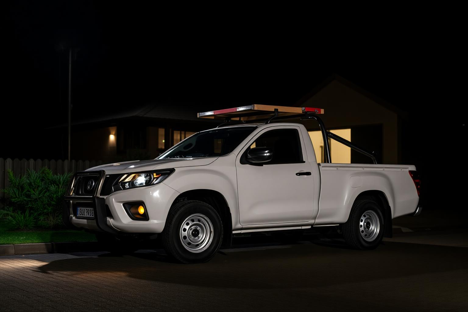 Emergency electrical and plumbing call-out at a Centurion home at night